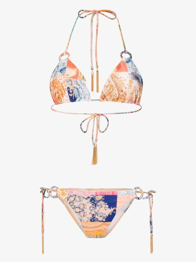 Yellow Anneke Printed Bikini