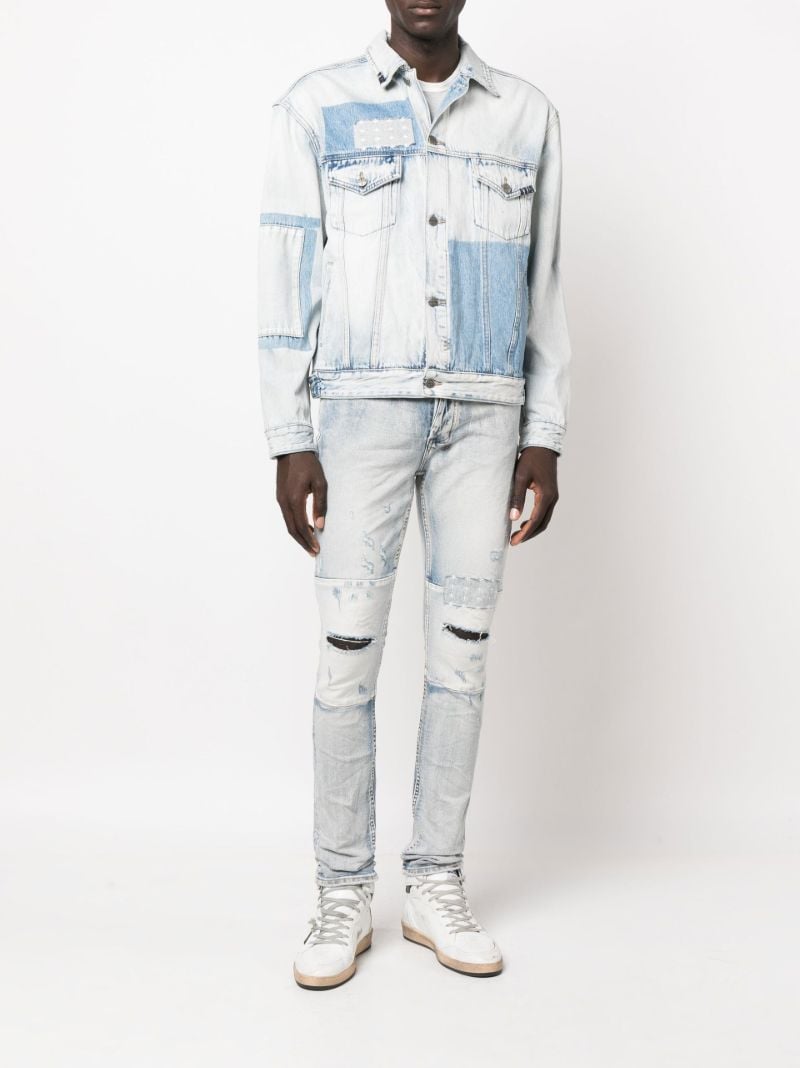Blue Van Winkle Skinny Jeans
