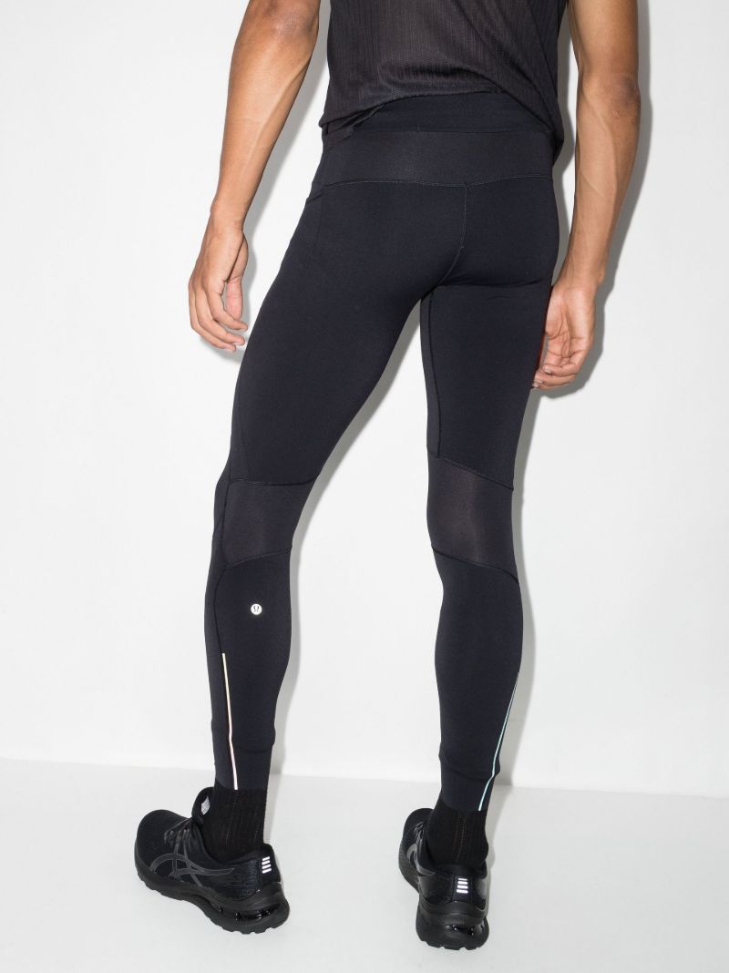 Black Surge 28 Inch Running Leggings