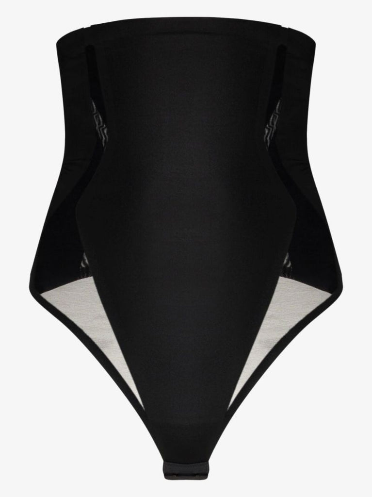 Black Haute Contour High-waisted Thong