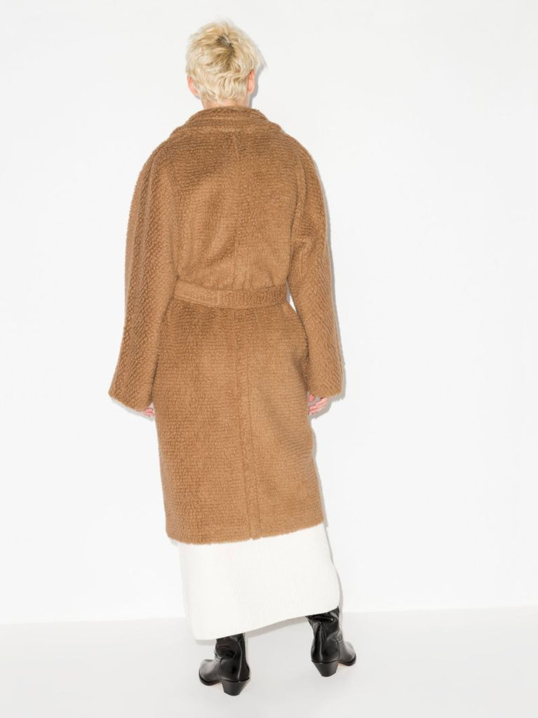 Brown Belted Teddy Coat