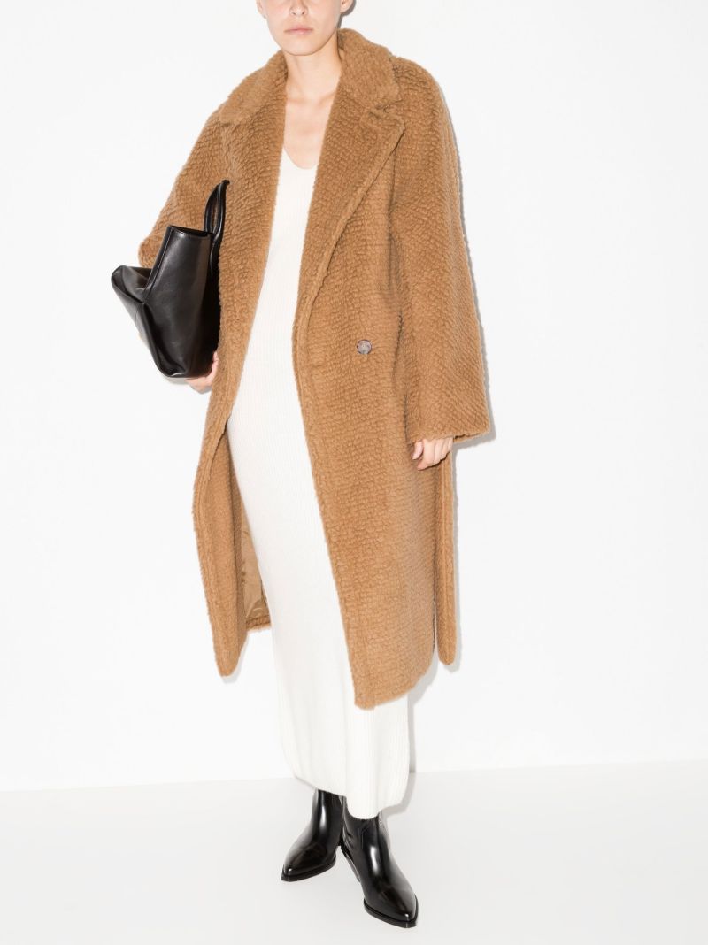 Brown Belted Teddy Coat