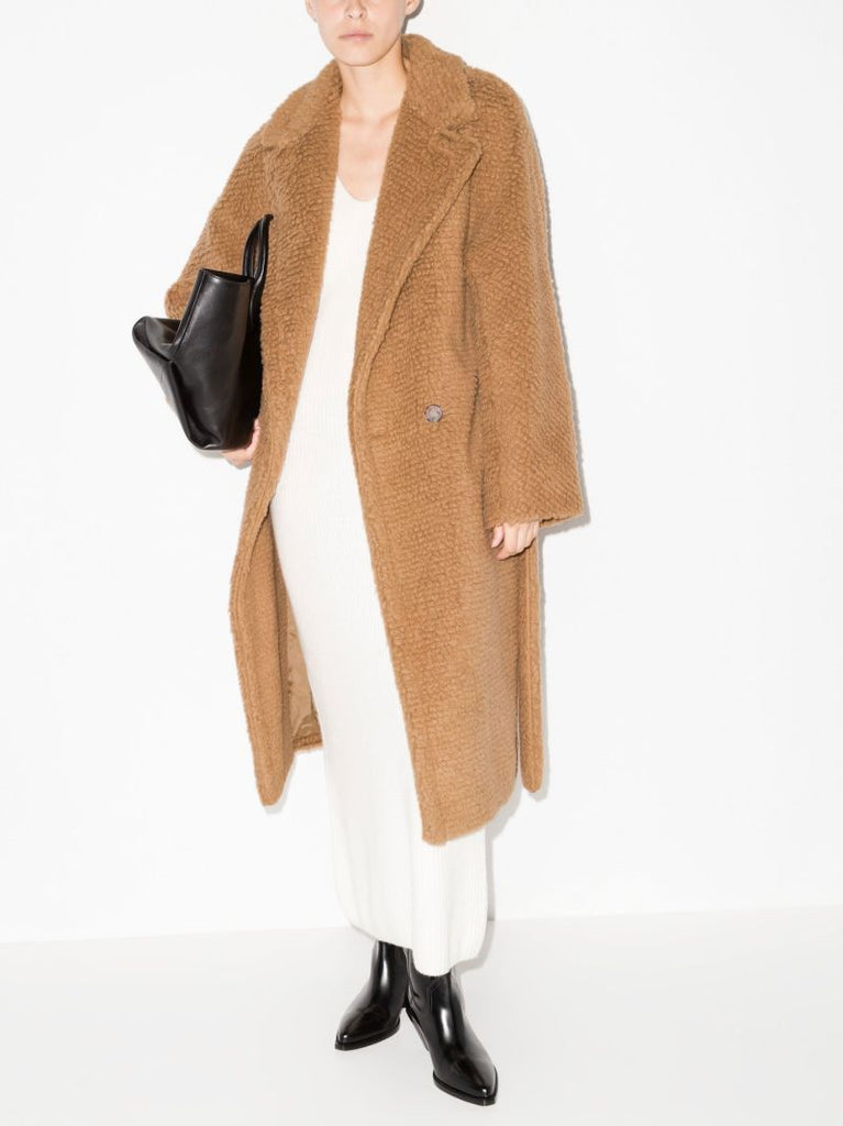Brown Belted Teddy Coat