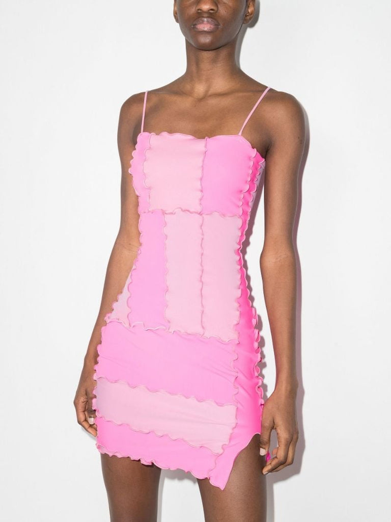 Panelled Mini Dress