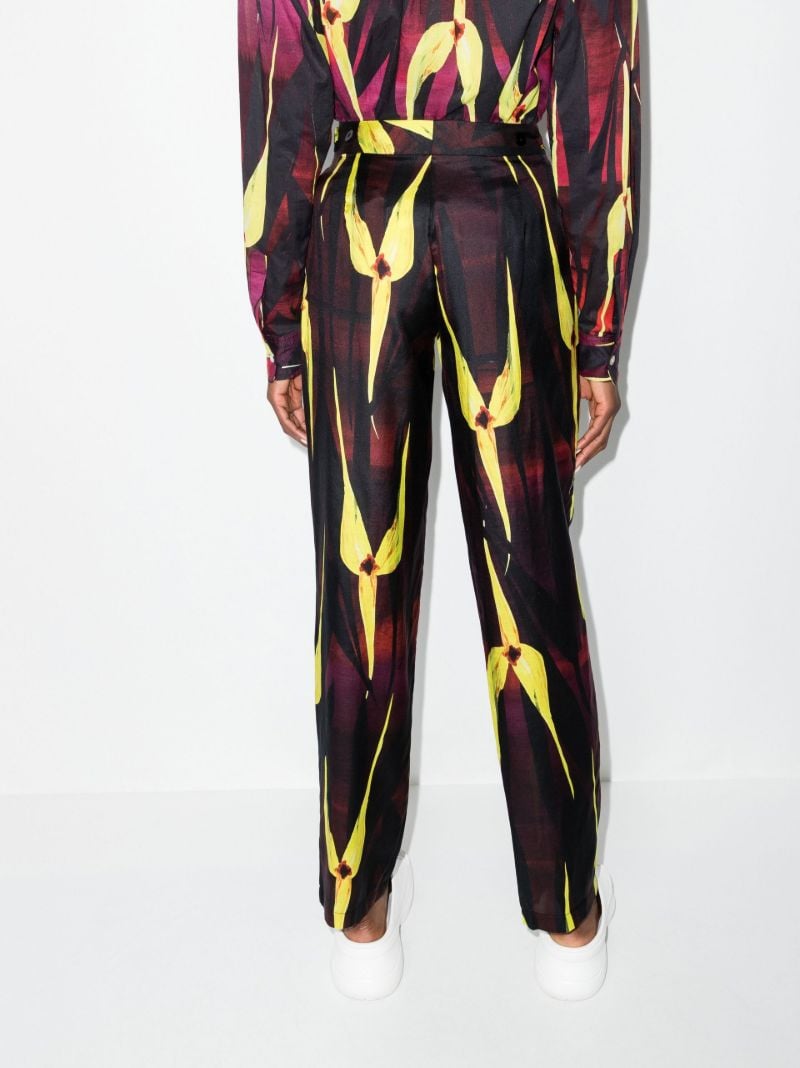 Black Cruise Straight Leg Trousers
