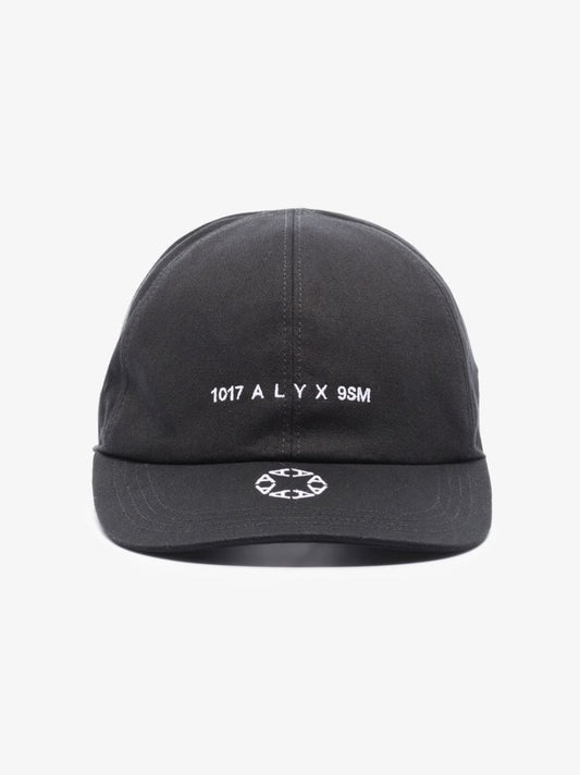 Black Lighter Embroidered Logo Baseball Cap