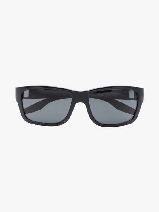 Black Linea Rossa Square Sunglasses