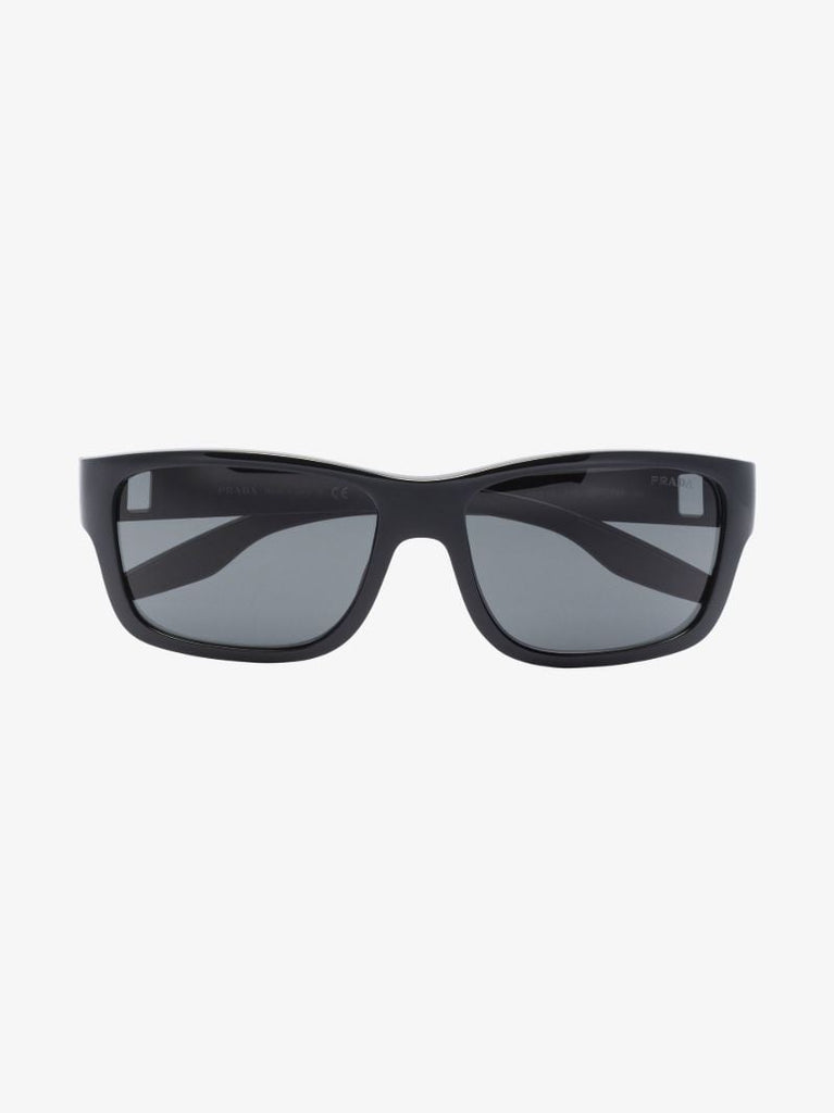 Black Linea Rossa Square Sunglasses