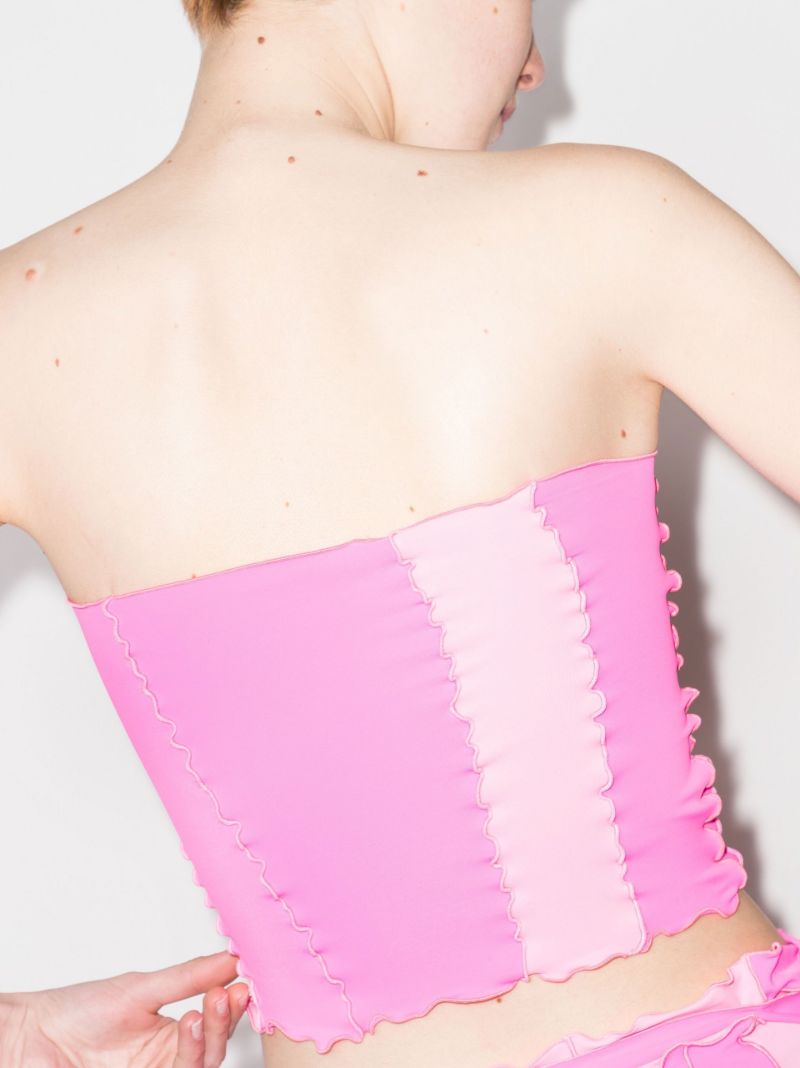 Panelled Bandeau Top