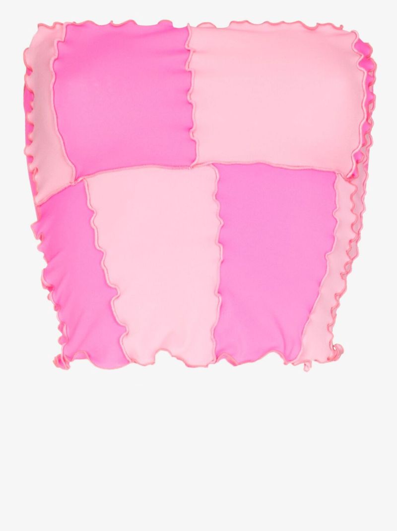 Panelled Bandeau Top