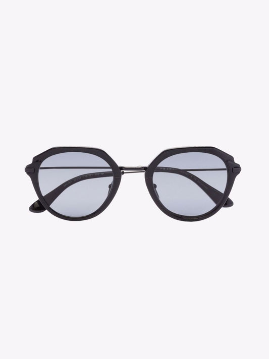 Black Round Frame Sunglasses