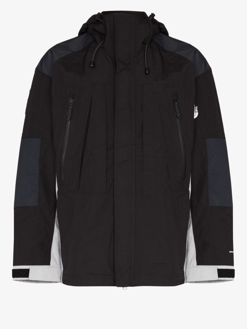 Black Phlego Hooded Waterproof Jacket