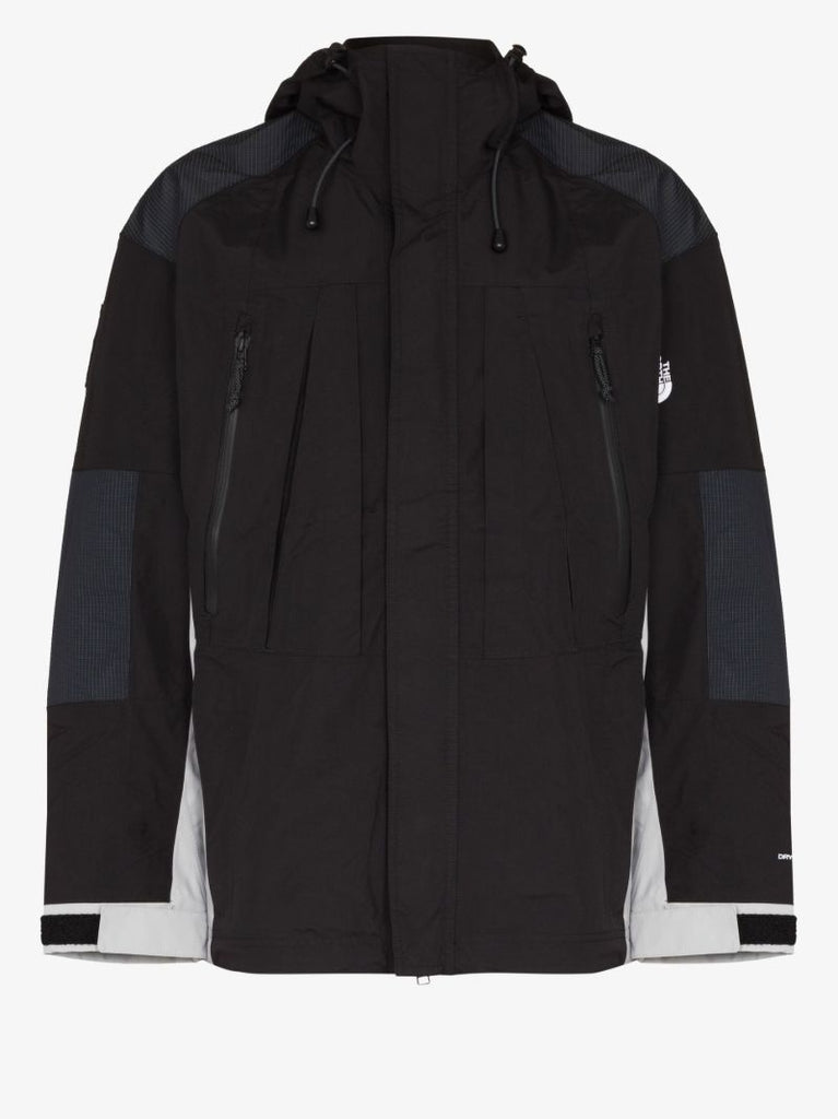 Black Phlego Hooded Waterproof Jacket
