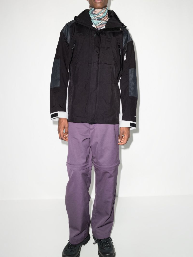 Black Phlego Hooded Waterproof Jacket