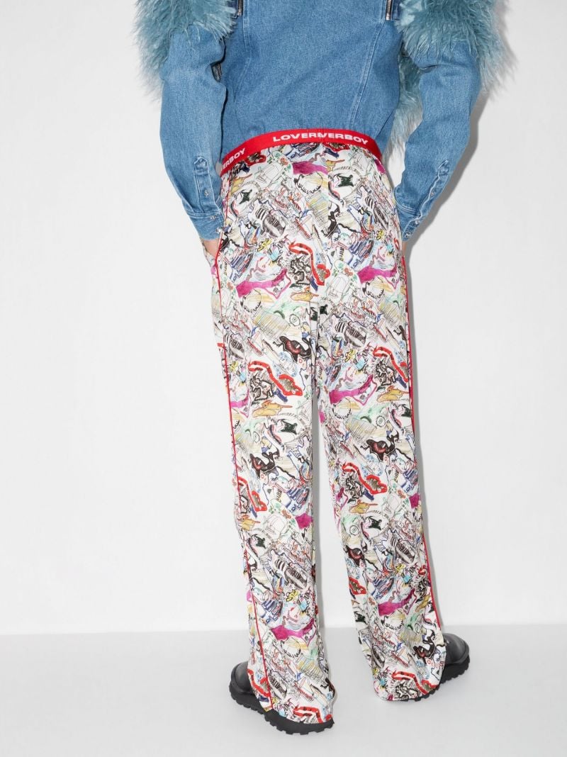 X Browns White Crunchy Biscuits Trousers