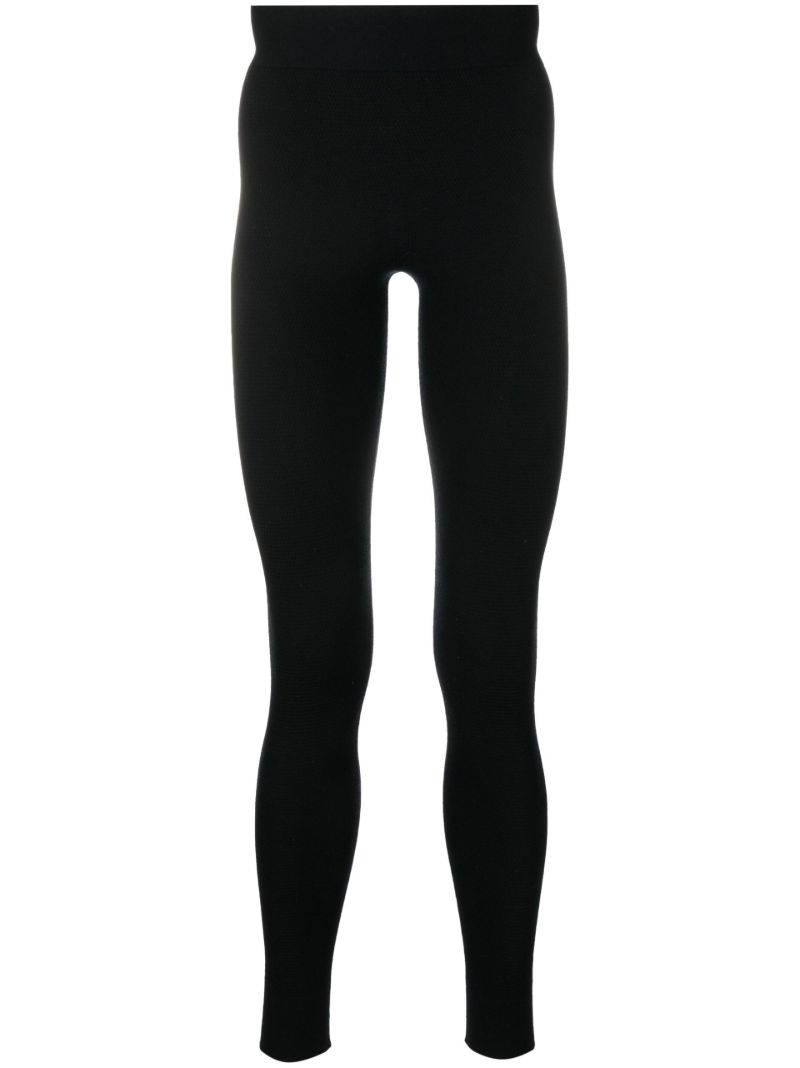 Black Sport Wool Long Johns