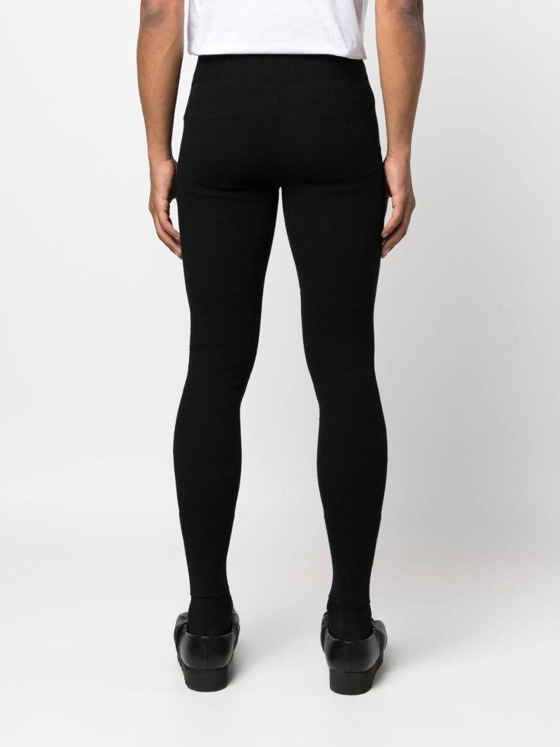 Black Sport Wool Long Johns