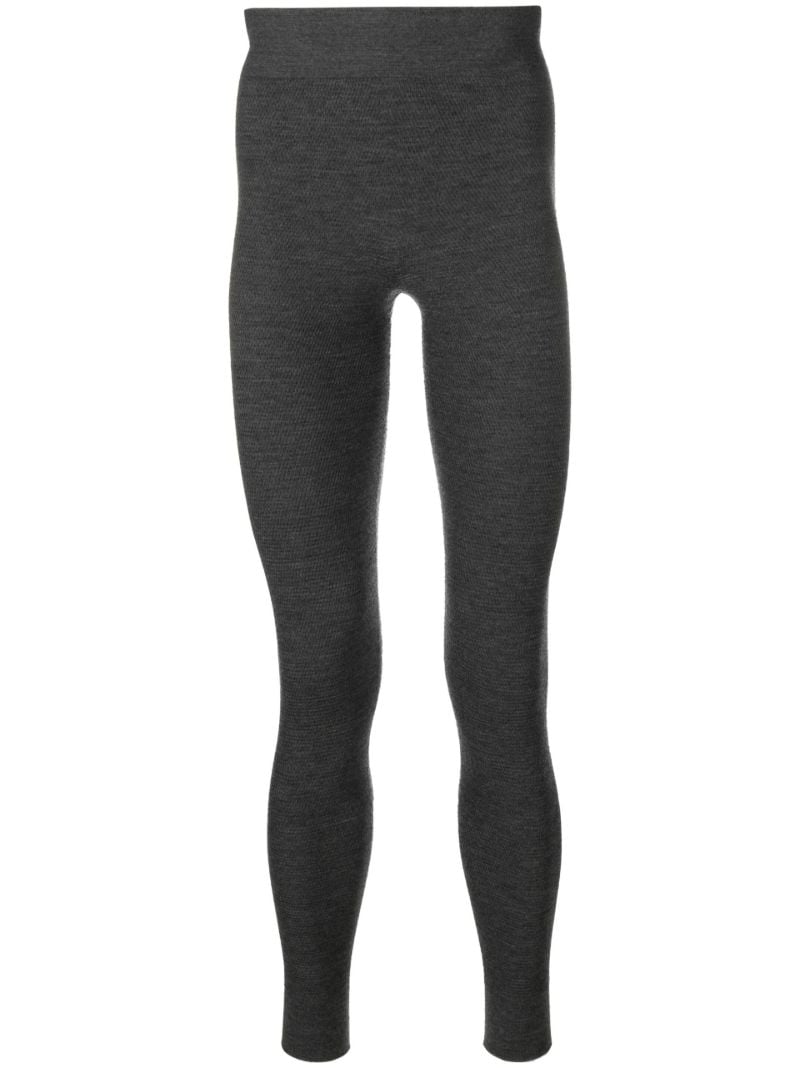 Grey Sport Wool Long Johns