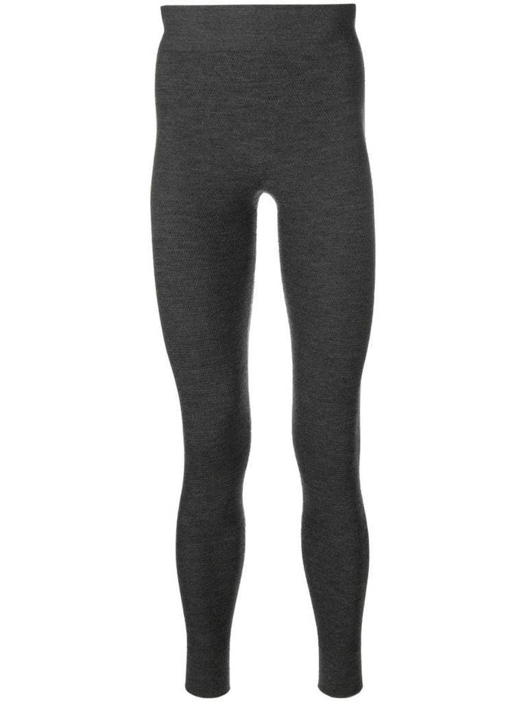 Grey Sport Wool Long Johns
