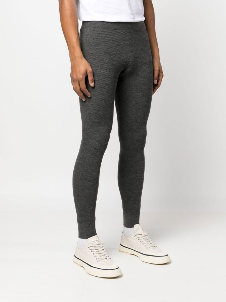 Grey Sport Wool Long Johns