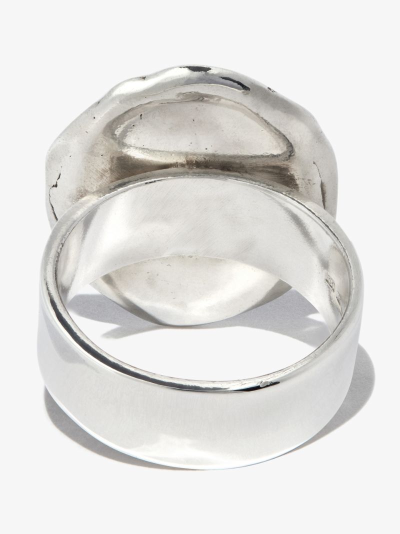 Sterling Silver Struggle and Emerge Ring