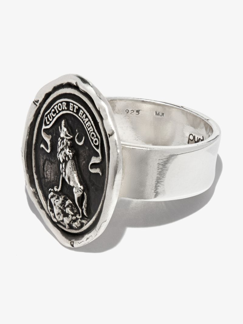 Sterling Silver Struggle and Emerge Ring