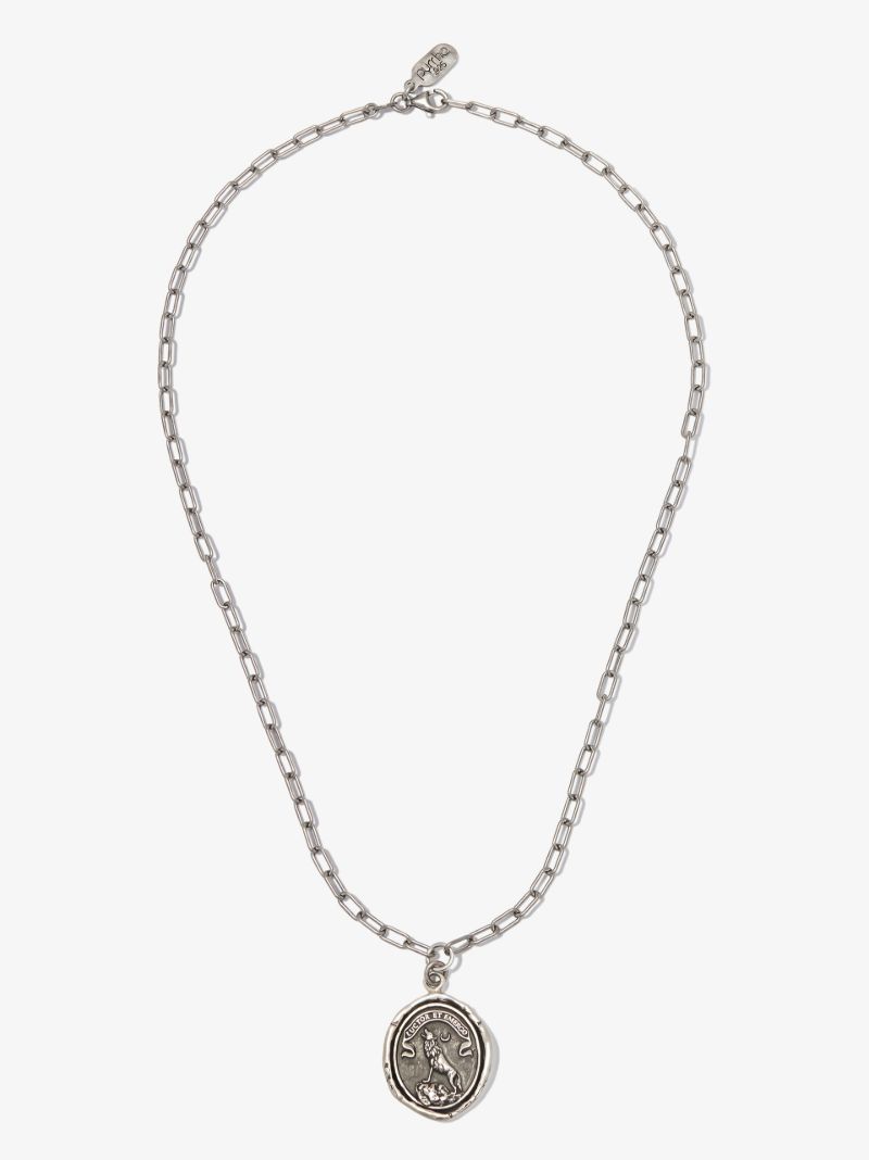 Sterling Silver Struggle and Emerge Chain Necklace