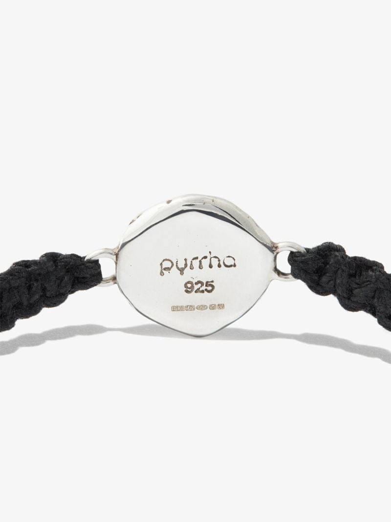 Sterling Silver Direction Braided Bracelet