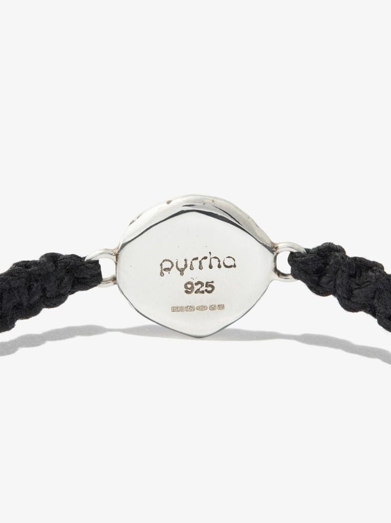 Sterling Silver Direction Braided Bracelet