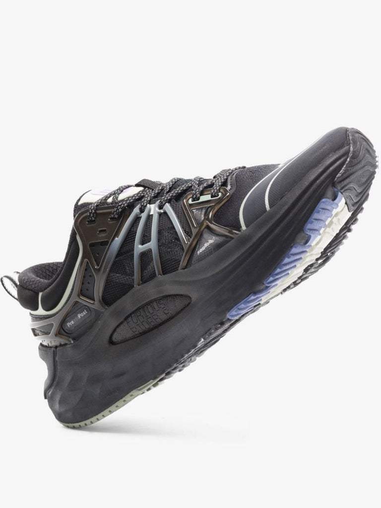 X Li-ning Black Furious Rider Low-top Mesh Sneakers