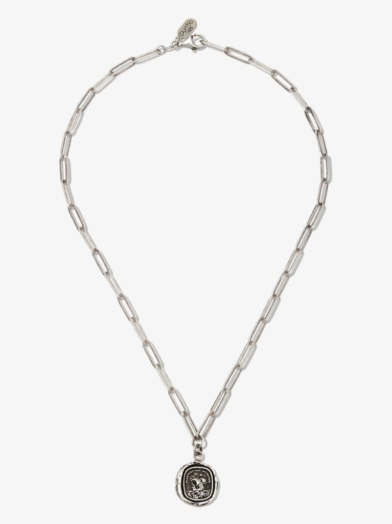 Sterling Silver Strength and Resilience Chain Necklace