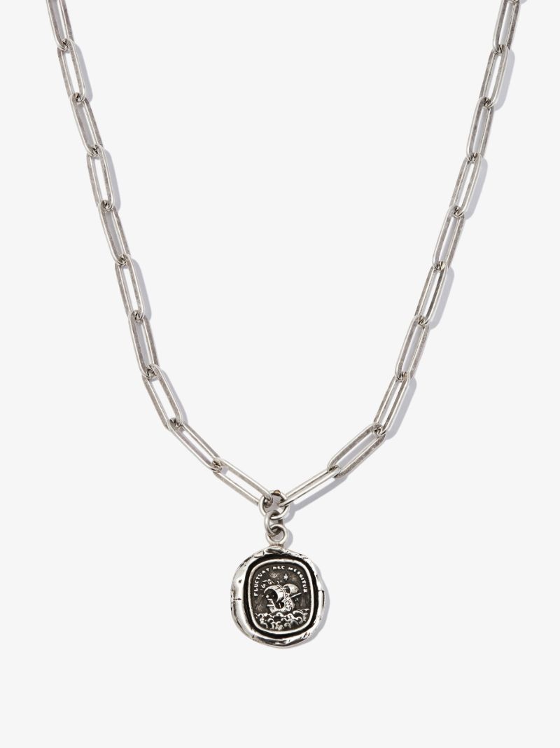 Sterling Silver Strength and Resilience Chain Necklace