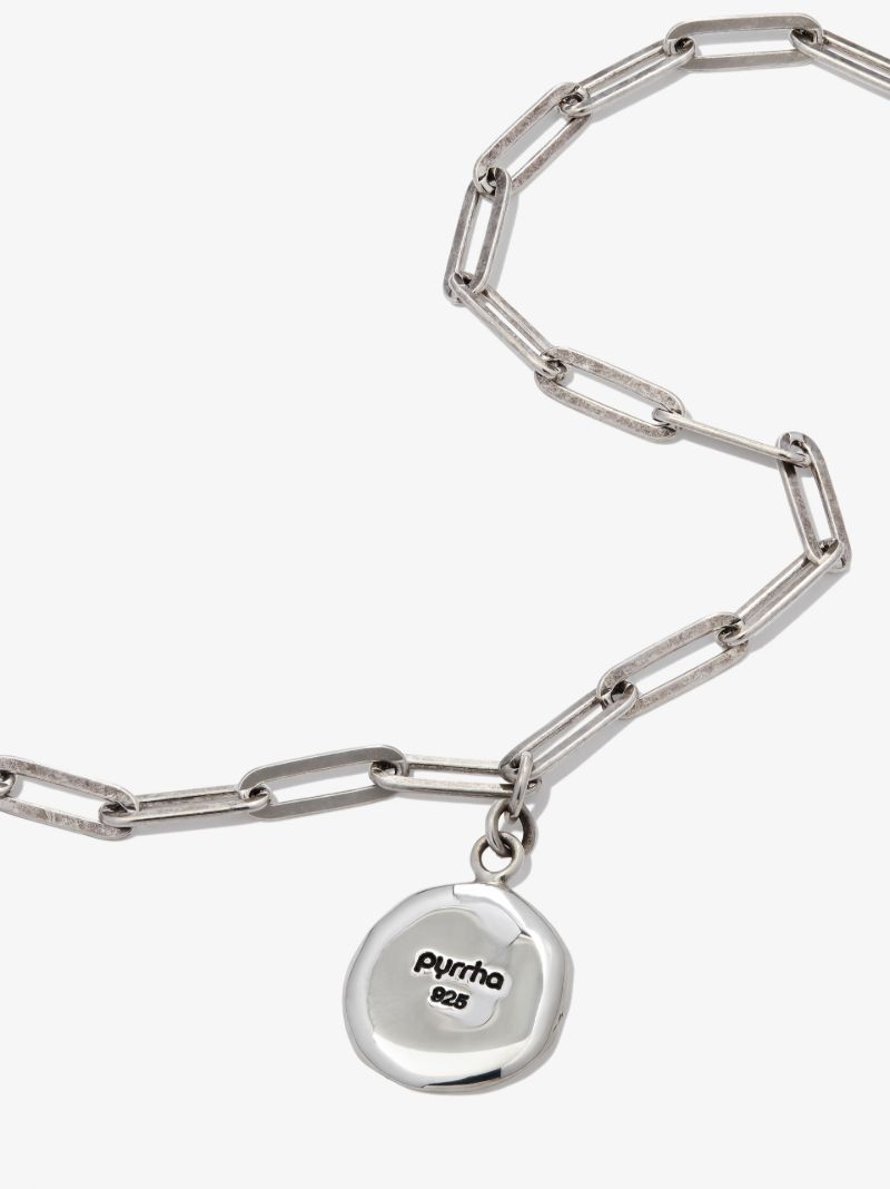 Sterling Silver Strength and Resilience Chain Necklace
