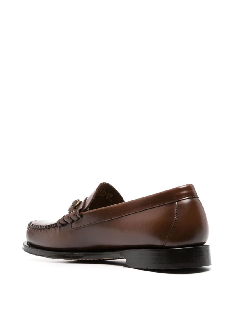 Brown Lincoln Heritage Leather Loafers