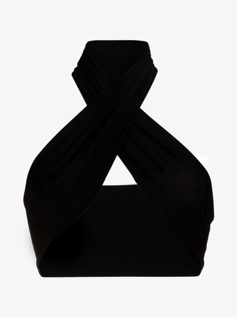 Jasmine Halterneck Crop Top