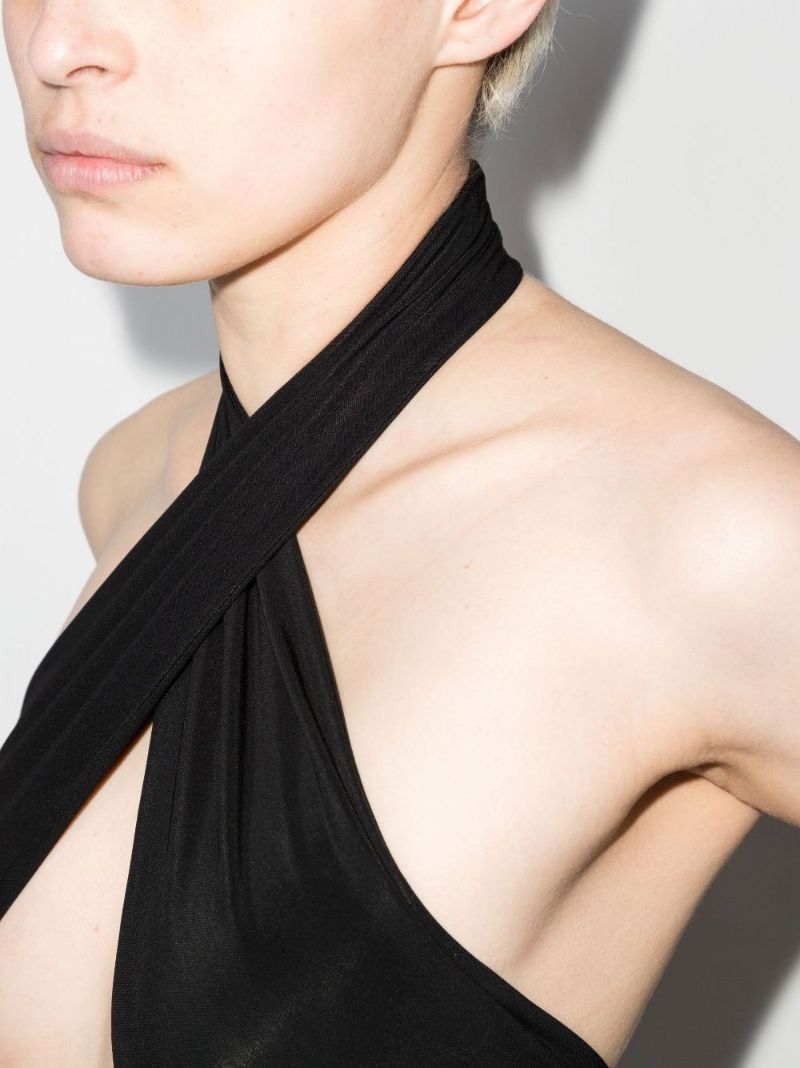 Jasmine Halterneck Crop Top