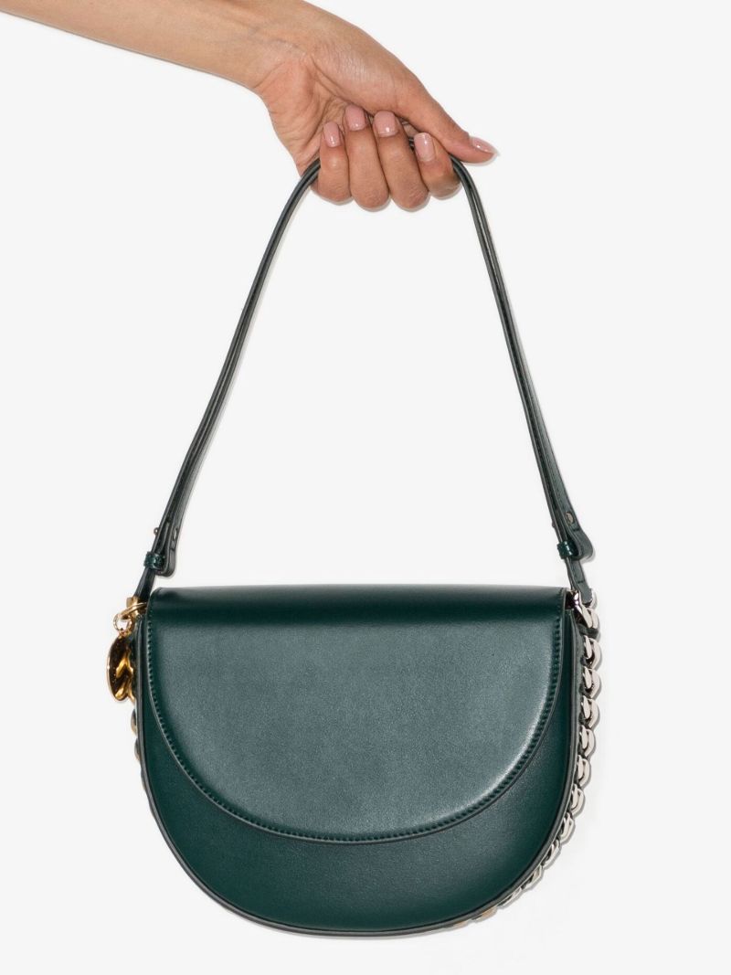 Green Frayme Medium Shoulder Bag