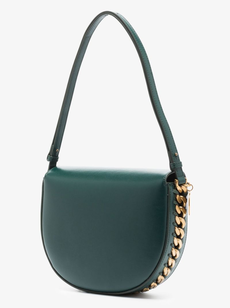 Green Frayme Medium Shoulder Bag