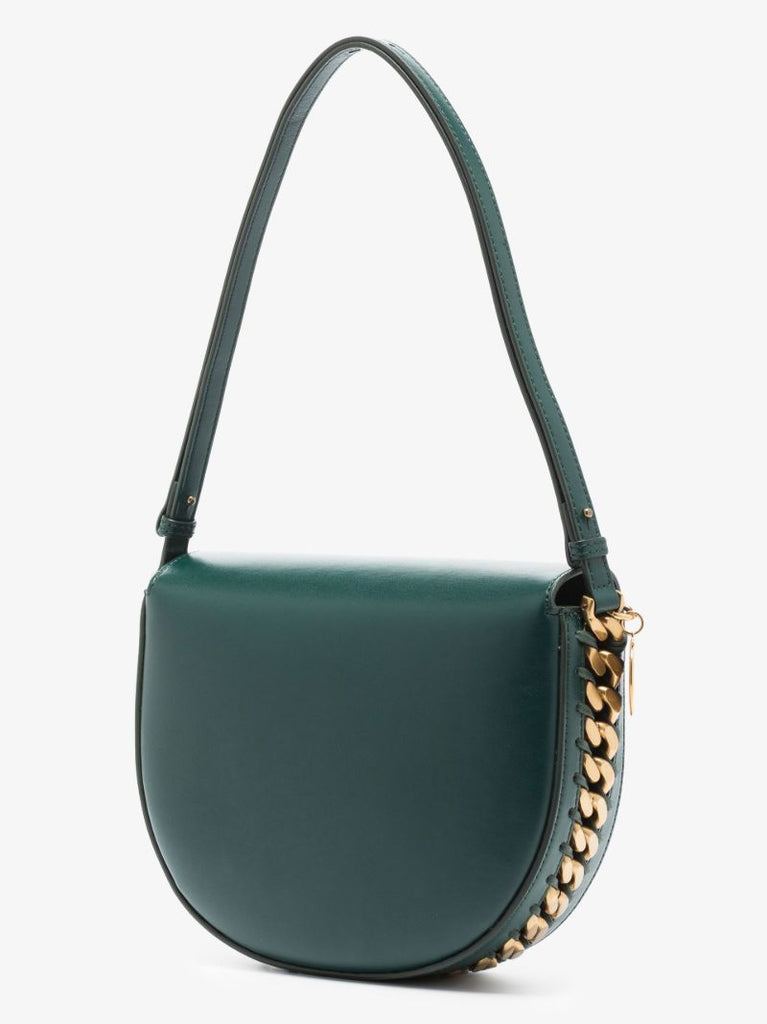 Green Frayme Medium Shoulder Bag