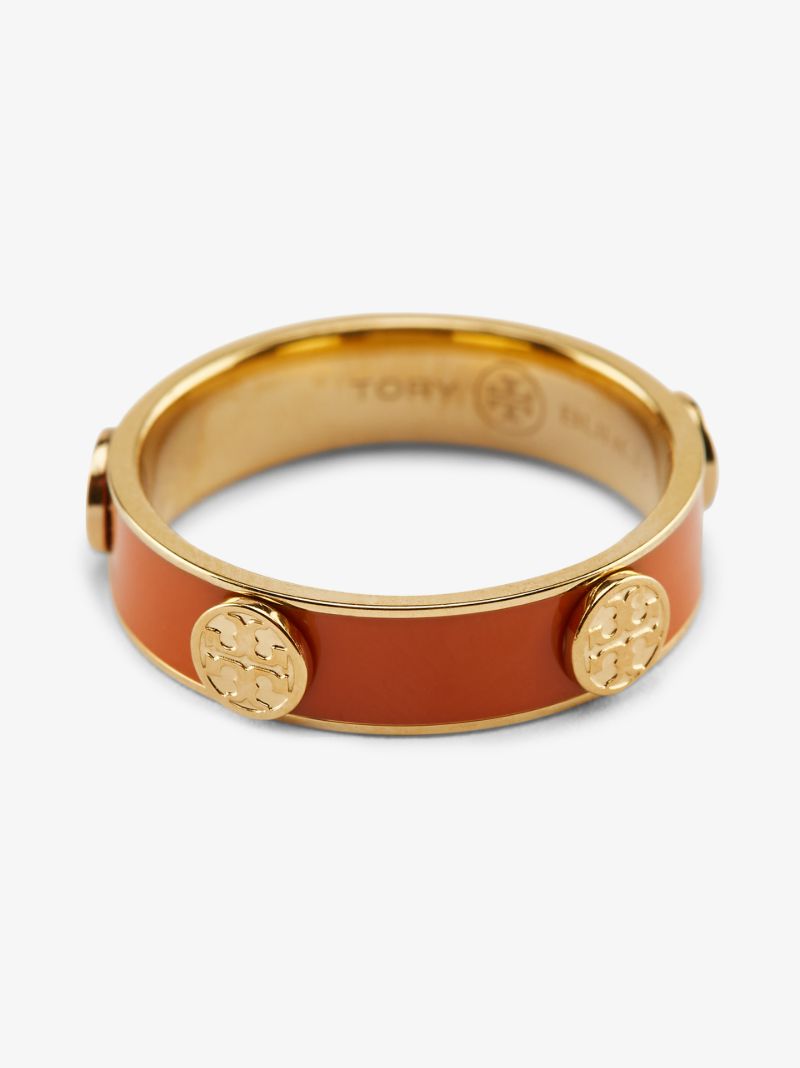 Red and Gold Tone Miller Stud Ring