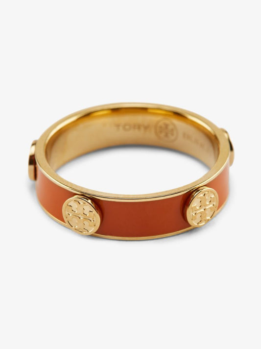 Red and Gold Tone Miller Stud Ring