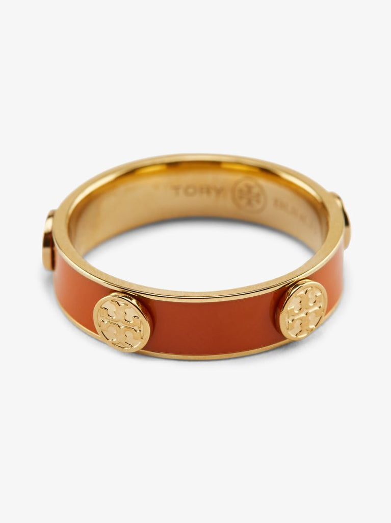 Red and Gold Tone Miller Stud Ring