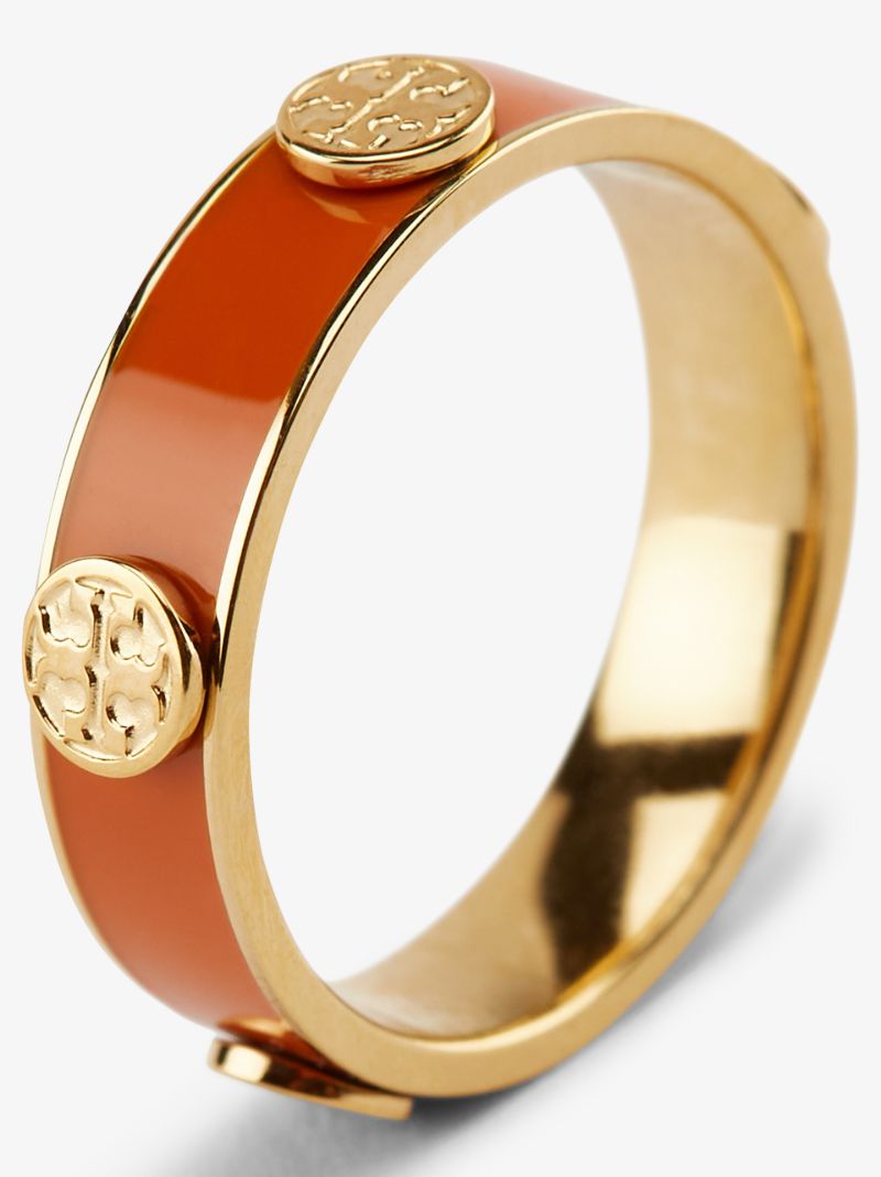 Red and Gold Tone Miller Stud Ring