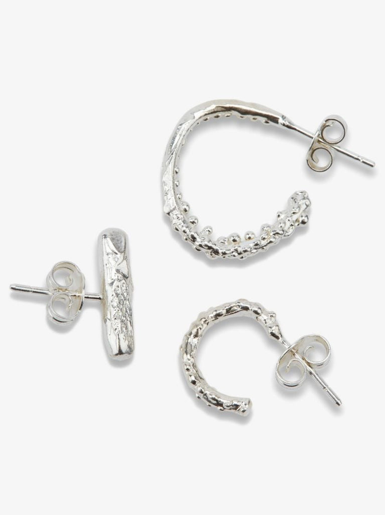 Sterling Silver the Starry Night Earring Set