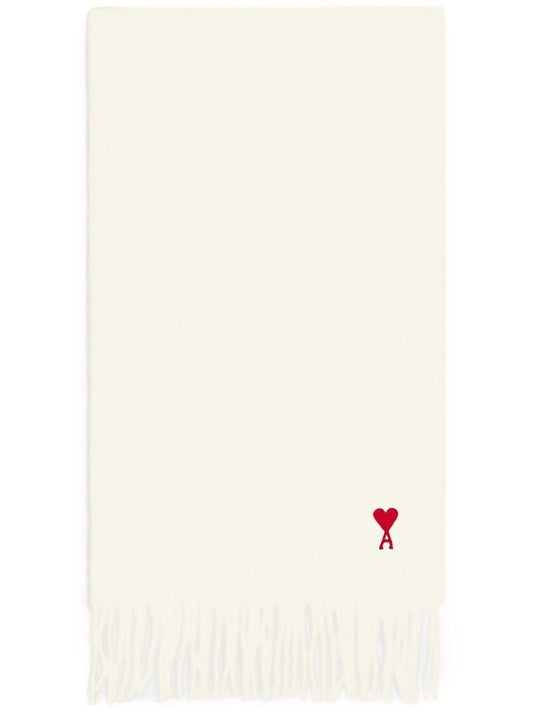 White Ami De Coeur Scarf