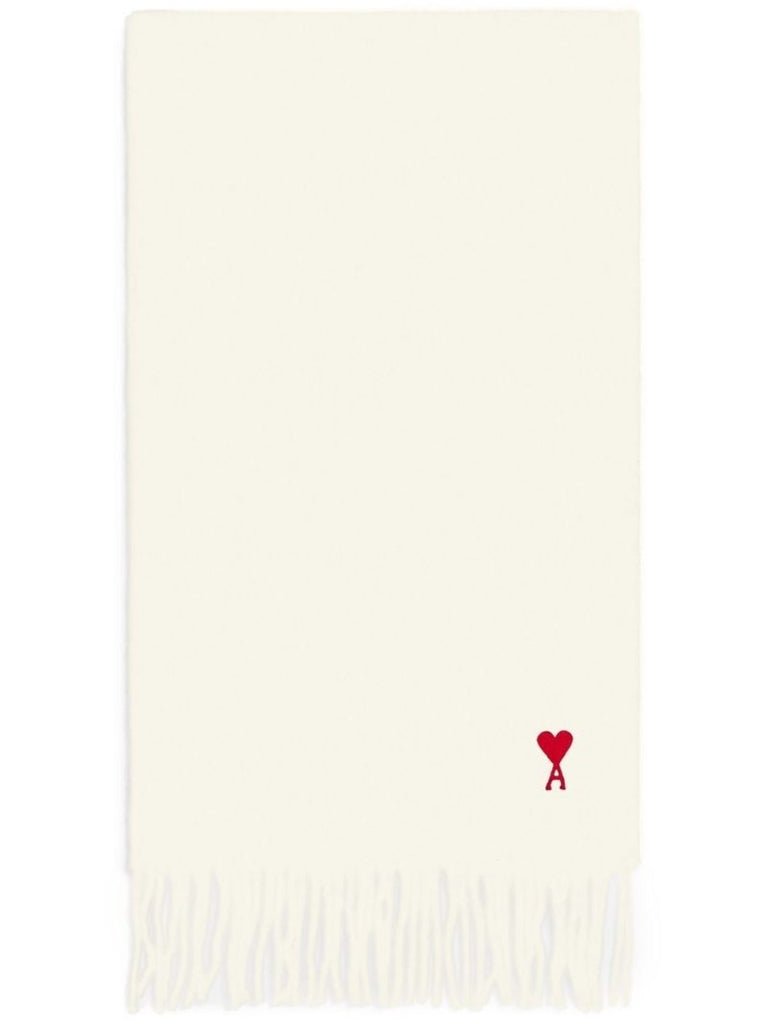 White Ami De Coeur Scarf