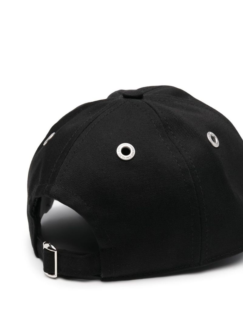 Black Ami De Coeur Cotton Baseball Hat