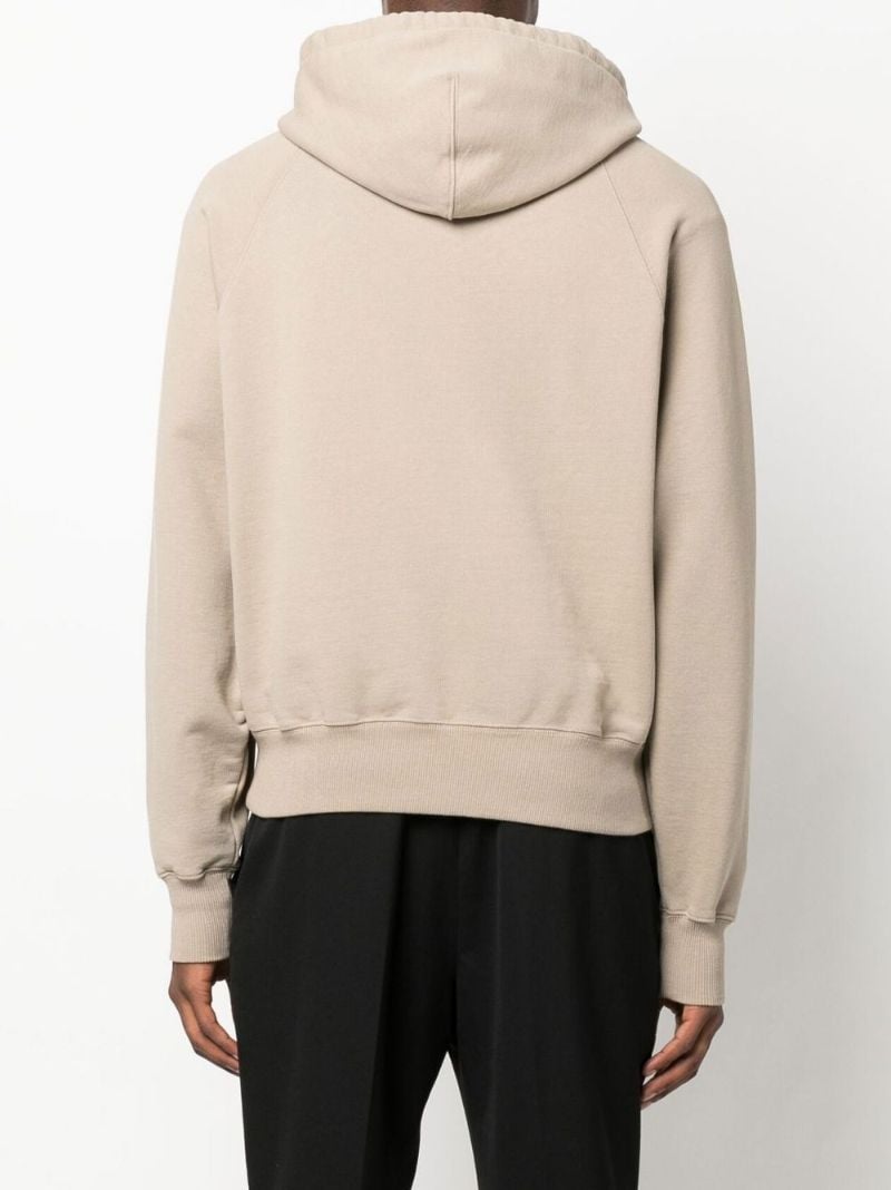Neutral Ami De Coeur Organic Cotton Hoodie