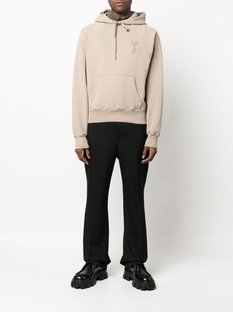 Neutral Ami De Coeur Organic Cotton Hoodie