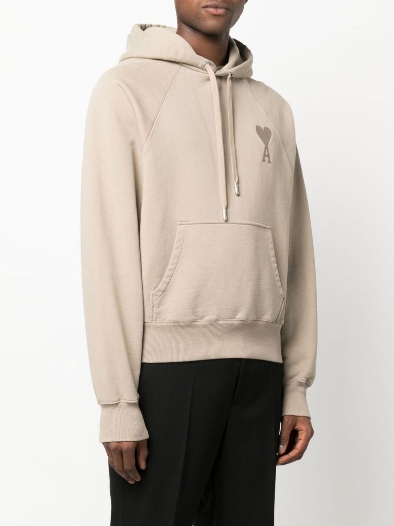 Neutral Ami De Coeur Organic Cotton Hoodie